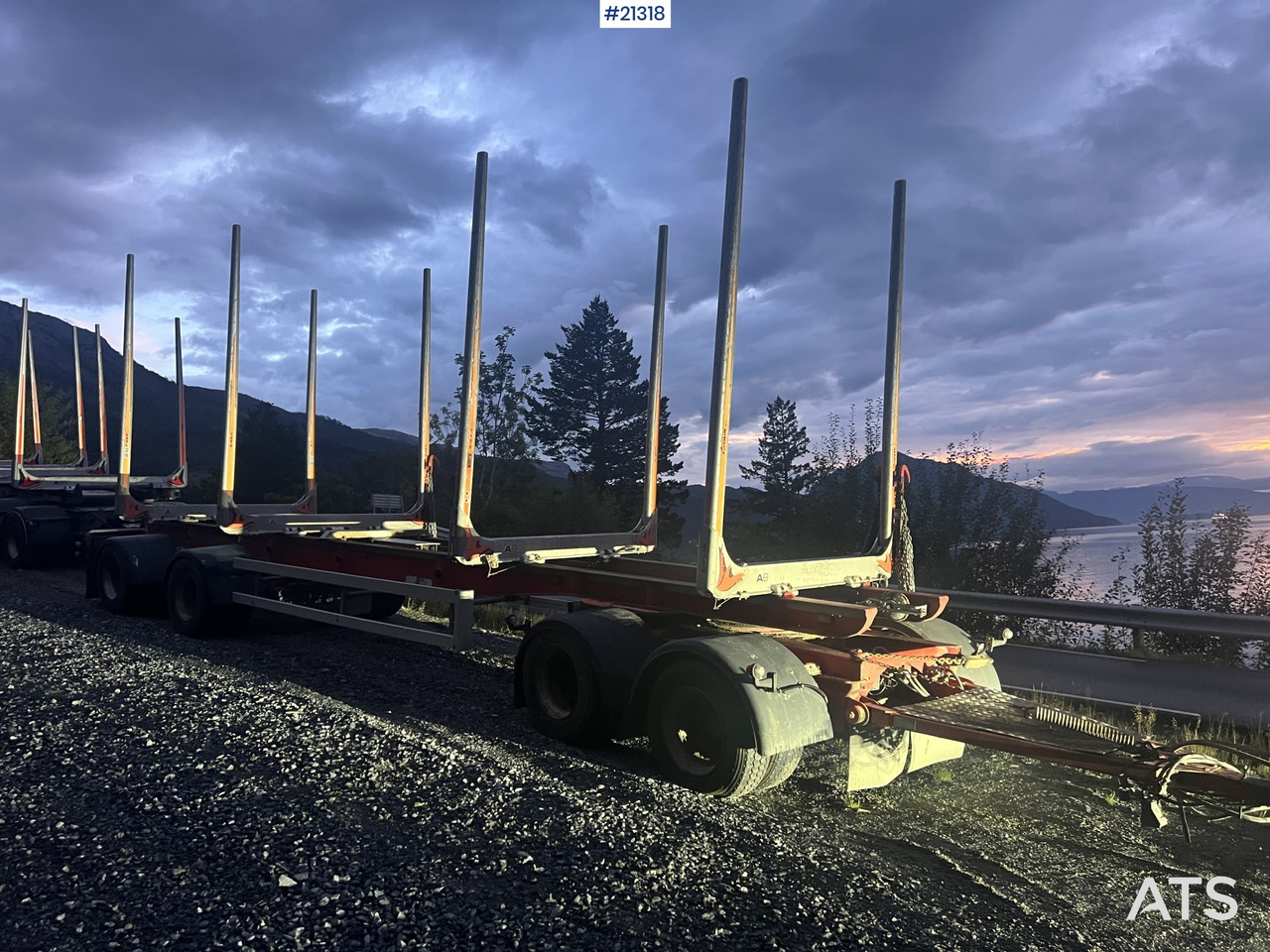 MVB10 MVB10-FLS4 4 akslet Tømmerhenger - Remorque grumier: photos 2 MVB10 MVB10-FLS4 4 akslet Tømmerhenger - Remorque grumier: photos 2