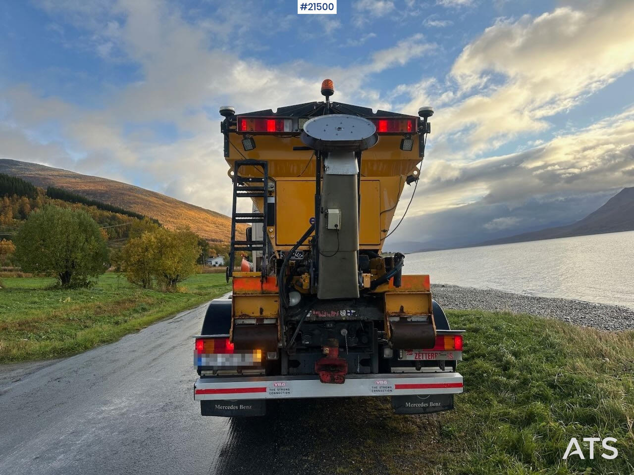 Mercedes Actros 2848 4x4+2 brøyterigget krokbil - Camion ampliroll: photos 4 Mercedes Actros 2848 4x4+2 brøyterigget krokbil - Camion ampliroll: photos 4