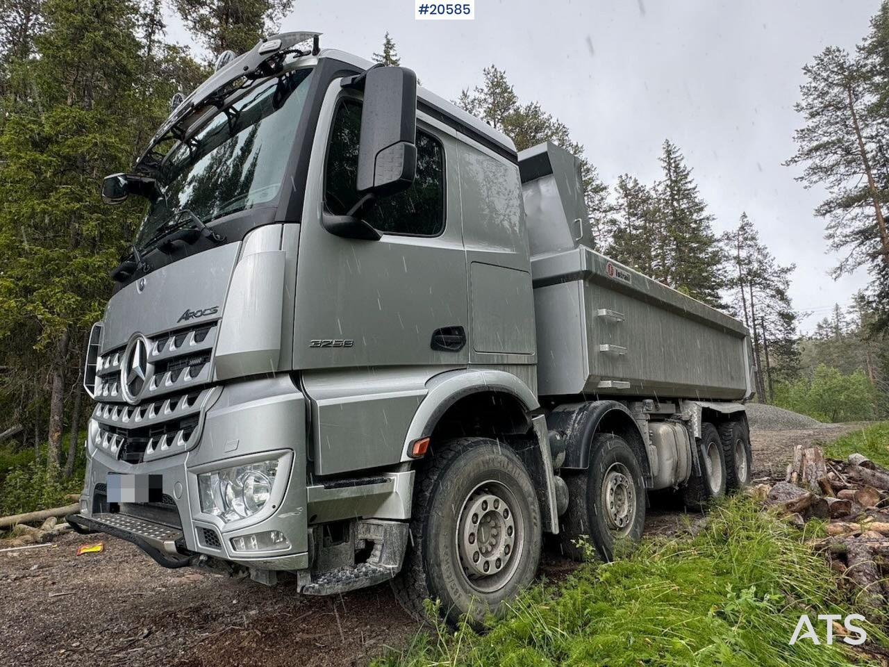 Camion benne Mercedes Arocs 3258: photos 6