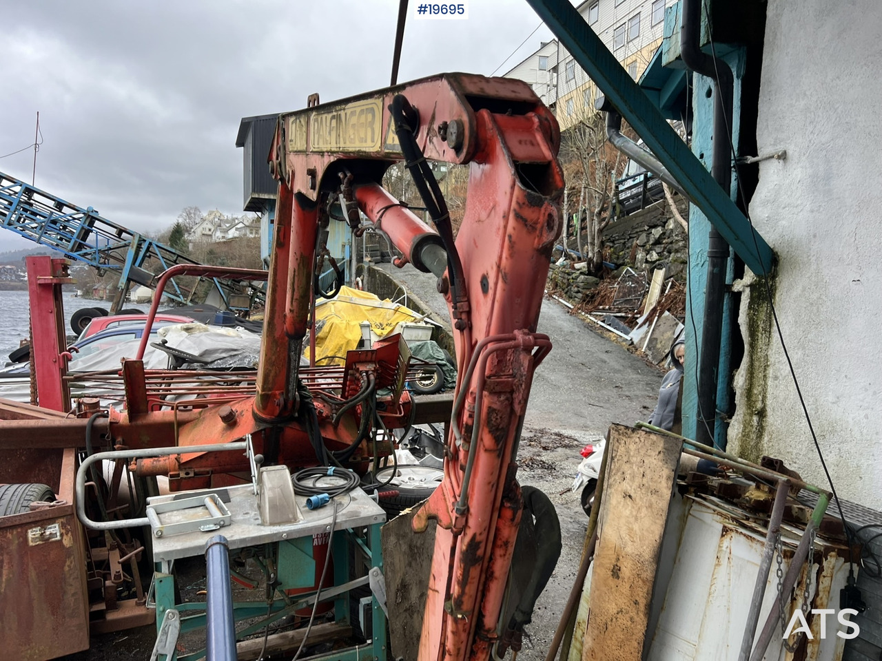 Palfinger PK 3500A - Grue auxiliaire: photos 5 Palfinger PK 3500A - Grue auxiliaire: photos 5