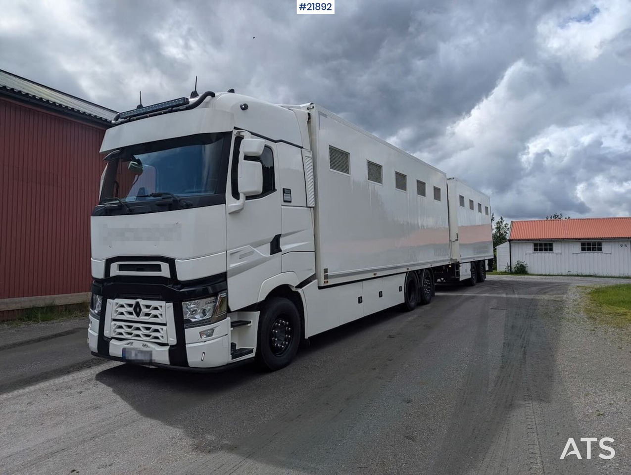 Renault 520T High 6x2 Dyretransportbil m/ HFR Henger - Camion bétaillère: photos 1 Renault 520T High 6x2 Dyretransportbil m/ HFR Henger - Camion bétaillère: photos 1
