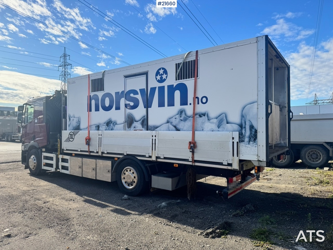 Renault Renault T380 6x2 Kranbil m/ 19 t/m Palfinger - Camion grue: photos 5 Renault Renault T380 6x2 Kranbil m/ 19 t/m Palfinger - Camion grue: photos 5