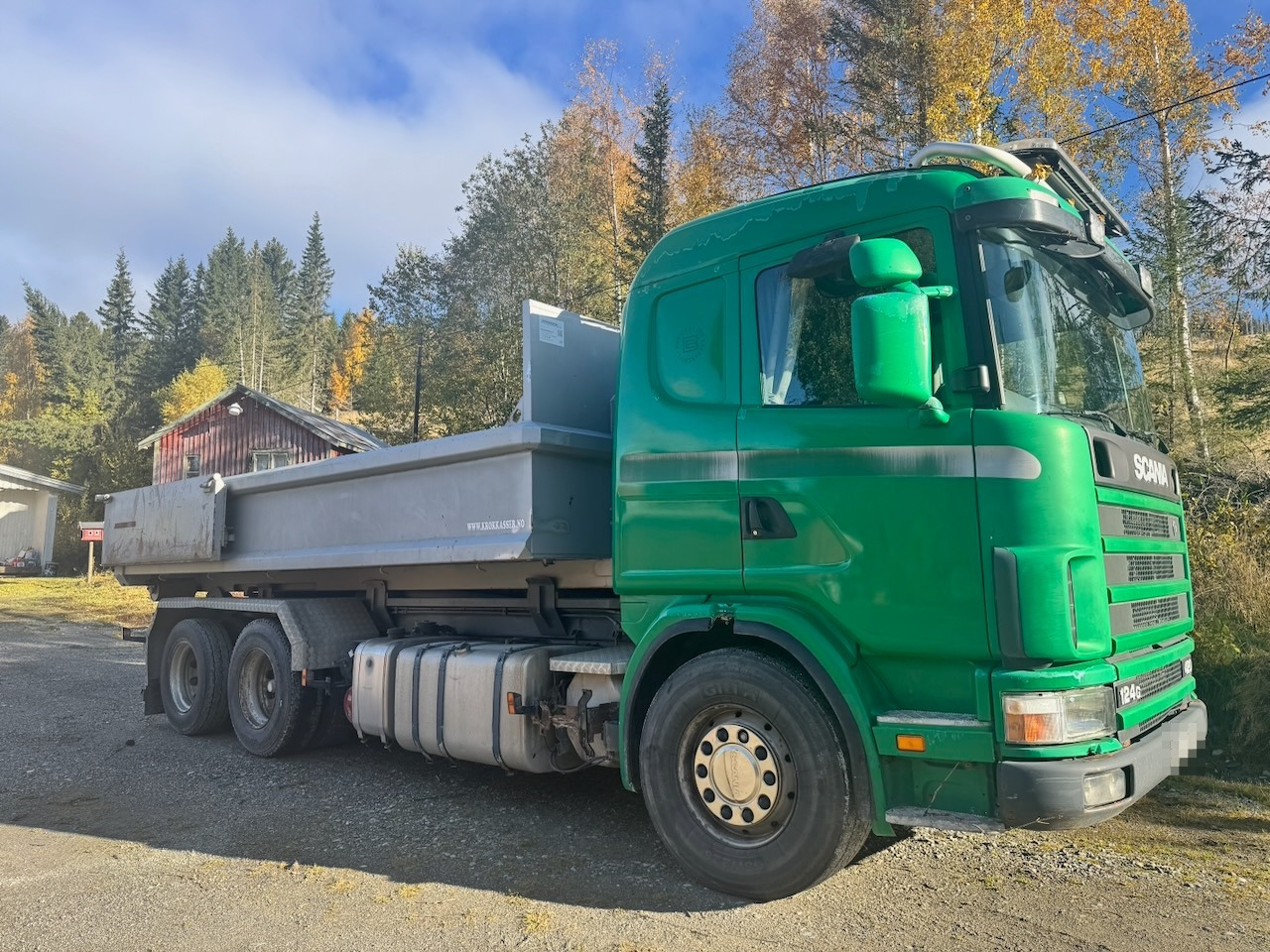 Scania 124G 6x2 Krokbil - Camion ampliroll: photos 2 Scania 124G 6x2 Krokbil - Camion ampliroll: photos 2