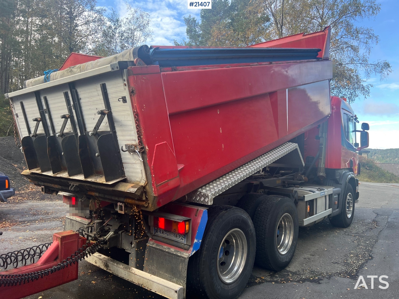 Camion benne Scania P124G: photos 10 Camion benne Scania P124G: photos 10