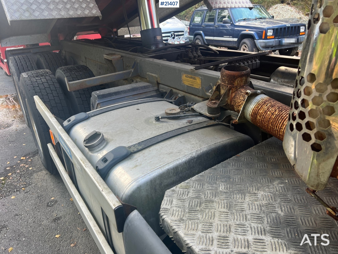 Camion benne Scania P124G: photos 22 Camion benne Scania P124G: photos 22