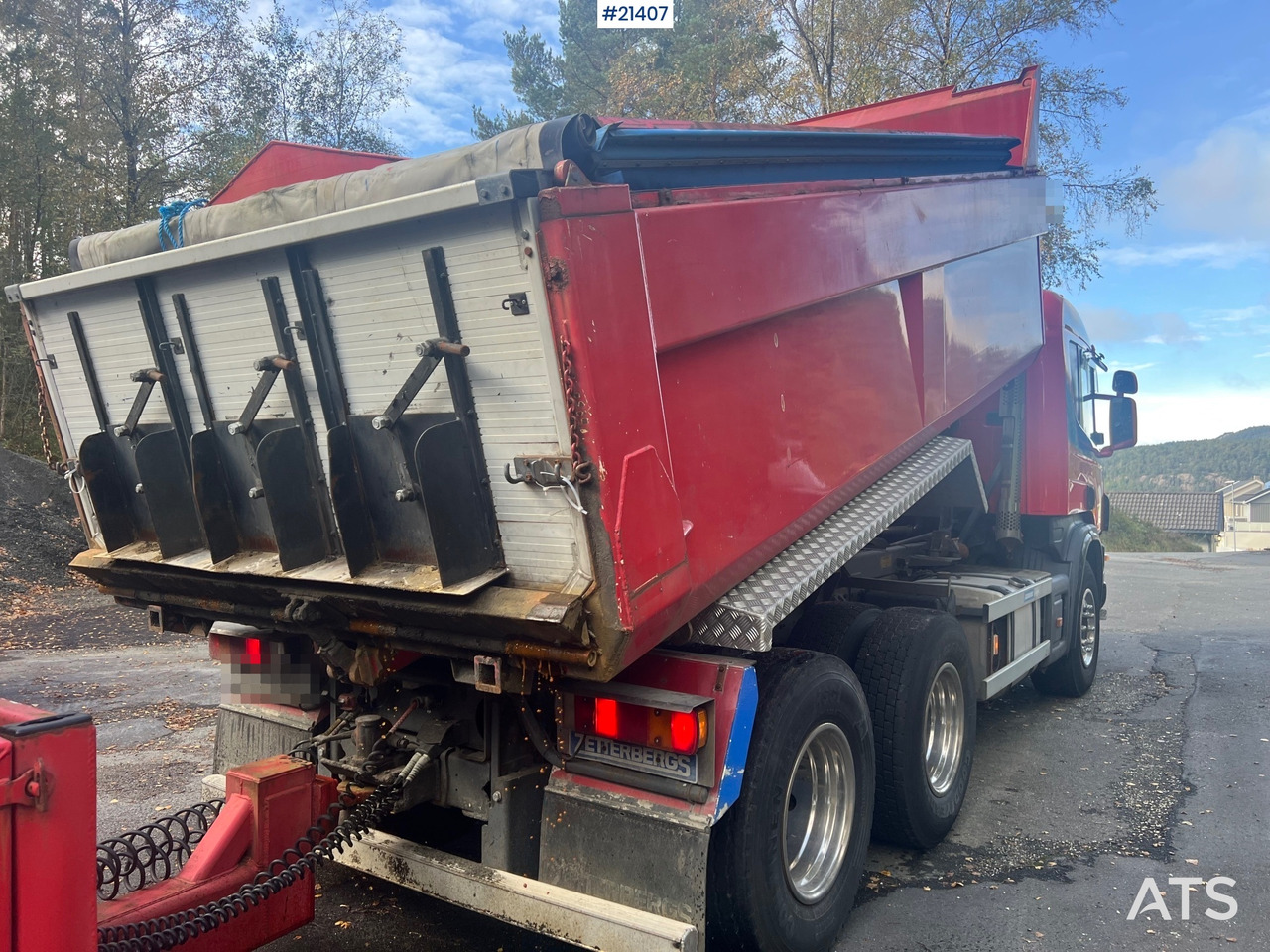 Camion benne Scania P124G: photos 11 Camion benne Scania P124G: photos 11