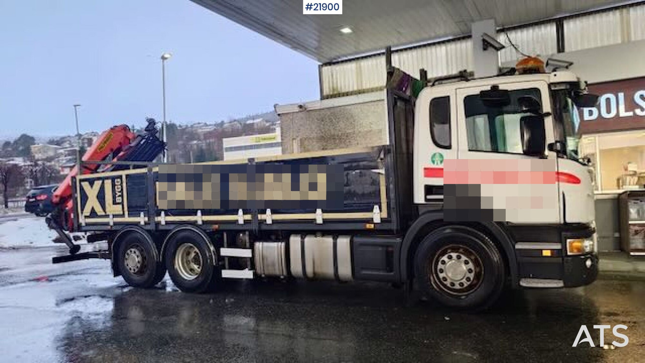 Scania P400 - Camion grue: photos 2 Scania P400 - Camion grue: photos 2