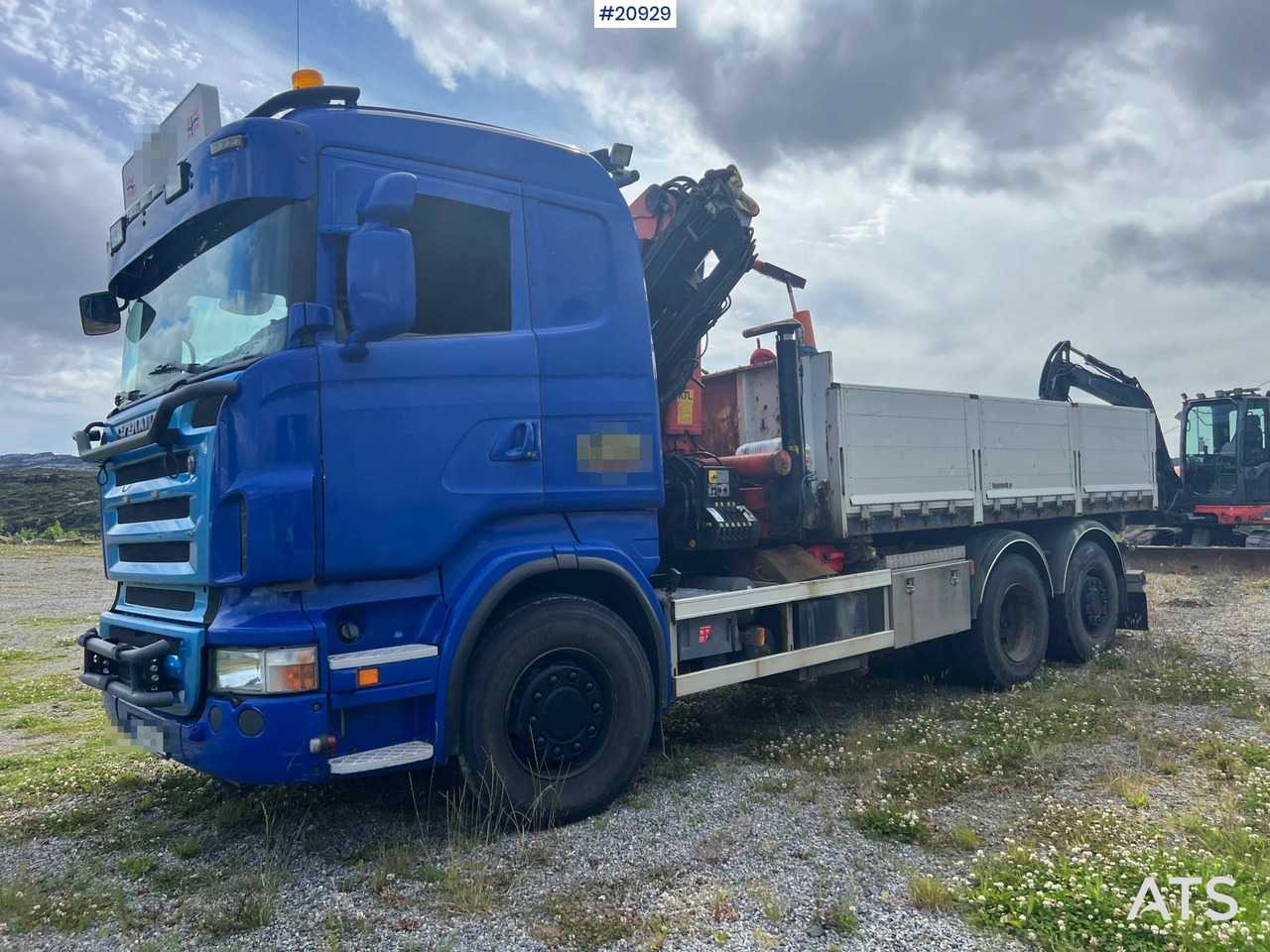Scania R480 - Camion plateau, Camion grue: photos 2 Scania R480 - Camion plateau, Camion grue: photos 2