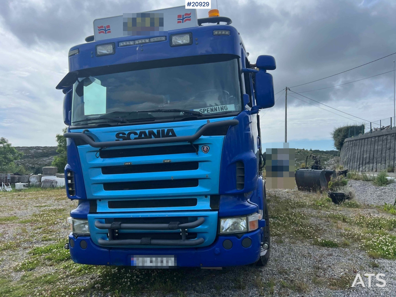 Scania R480 - Camion plateau, Camion grue: photos 5 Scania R480 - Camion plateau, Camion grue: photos 5