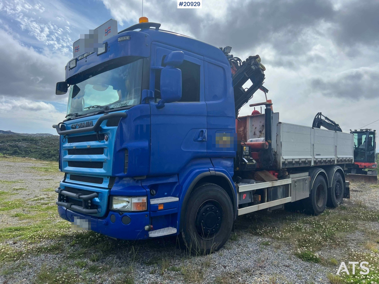 Scania R480 - Camion plateau, Camion grue: photos 1 Scania R480 - Camion plateau, Camion grue: photos 1