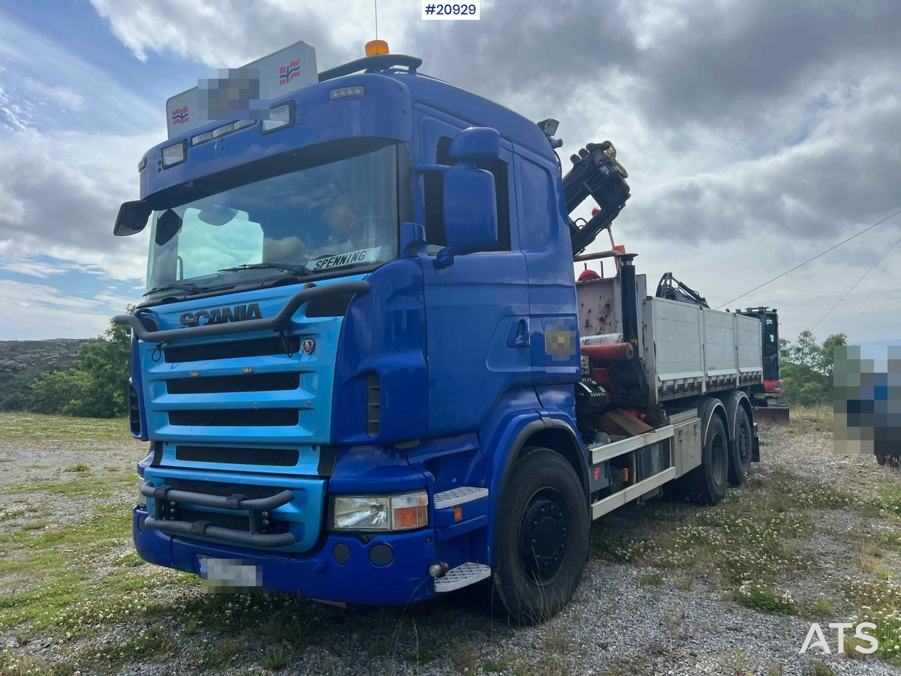 Scania R480 - Camion plateau, Camion grue: photos 3 Scania R480 - Camion plateau, Camion grue: photos 3