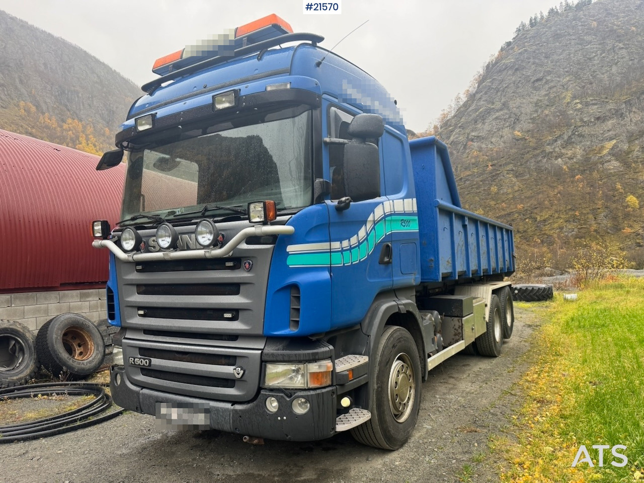 Scania R500 Krokbil m/ Kasse - Camion ampliroll: photos 1 Scania R500 Krokbil m/ Kasse - Camion ampliroll: photos 1