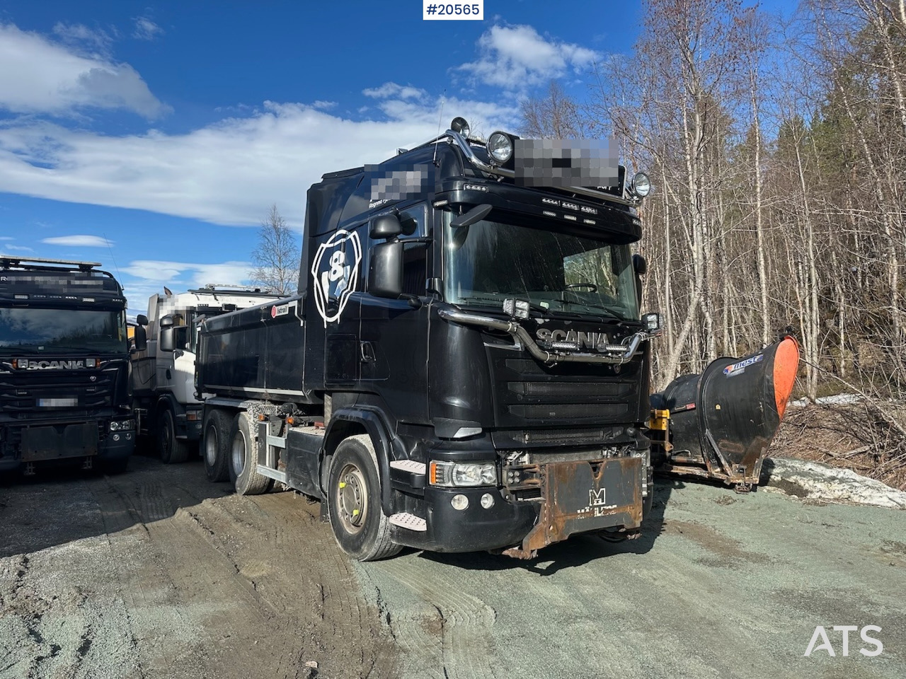 Scania R580 - Camion benne: photos 1 Scania R580 - Camion benne: photos 1
