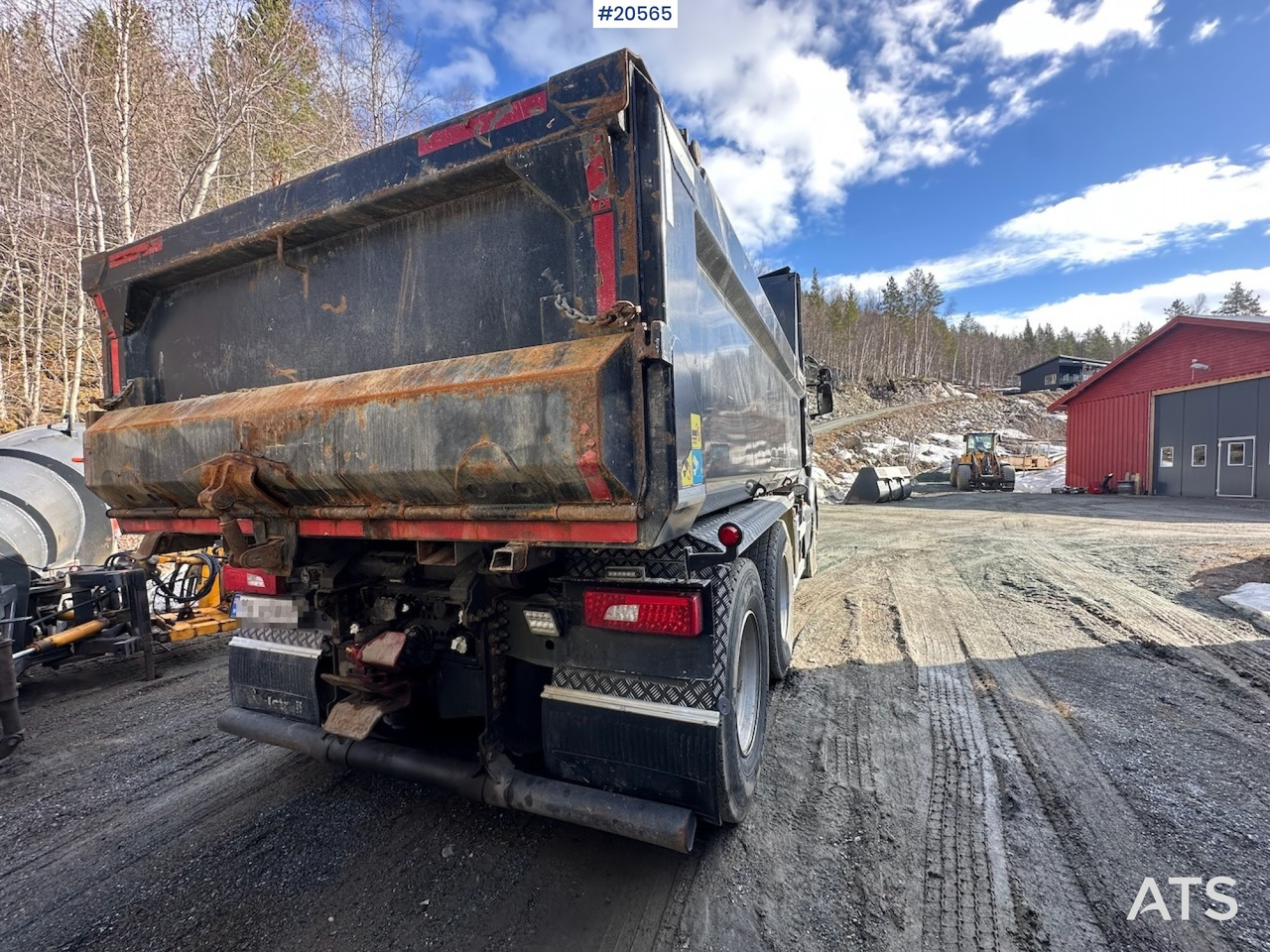 Scania R580 - Camion benne: photos 3 Scania R580 - Camion benne: photos 3