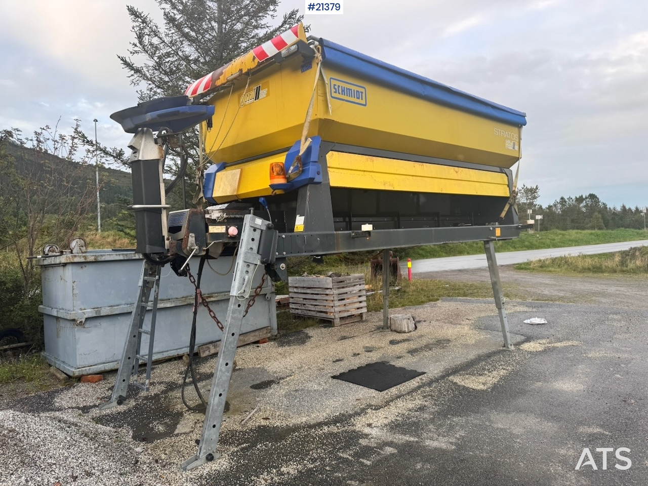 Schmidt 2015 Schmidt Stratos Spreder – Lastebilmontert – 9m3 - Epandeur de sable: photos 3 Schmidt 2015 Schmidt Stratos Spreder – Lastebilmontert – 9m3 - Epandeur de sable: photos 3