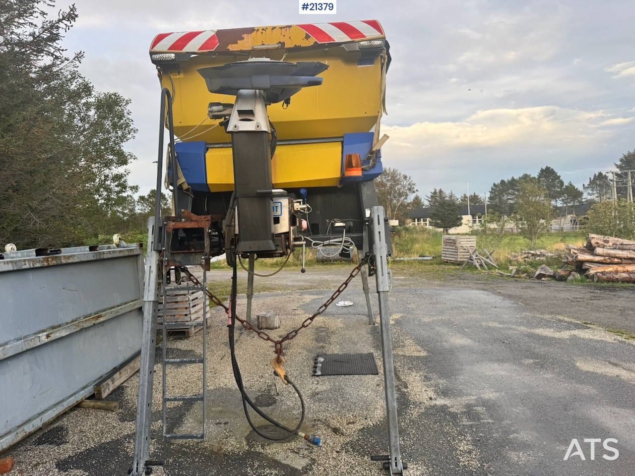 Schmidt 2015 Schmidt Stratos Spreder – Lastebilmontert – 9m3 - Epandeur de sable: photos 4 Schmidt 2015 Schmidt Stratos Spreder – Lastebilmontert – 9m3 - Epandeur de sable: photos 4