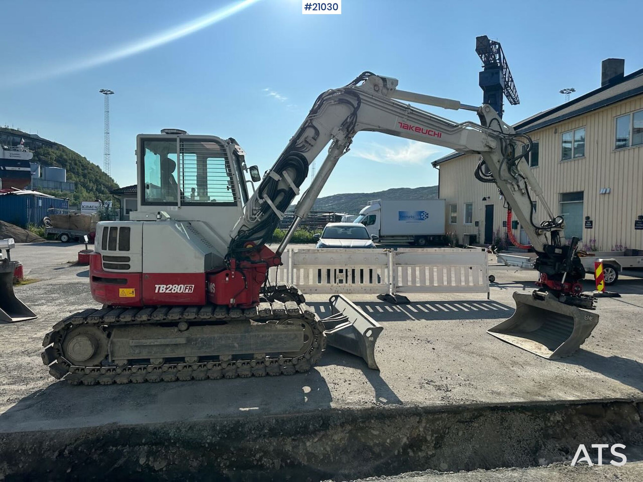 Takeuchi TB280FR - Mini pelle: photos 4 Takeuchi TB280FR - Mini pelle: photos 4