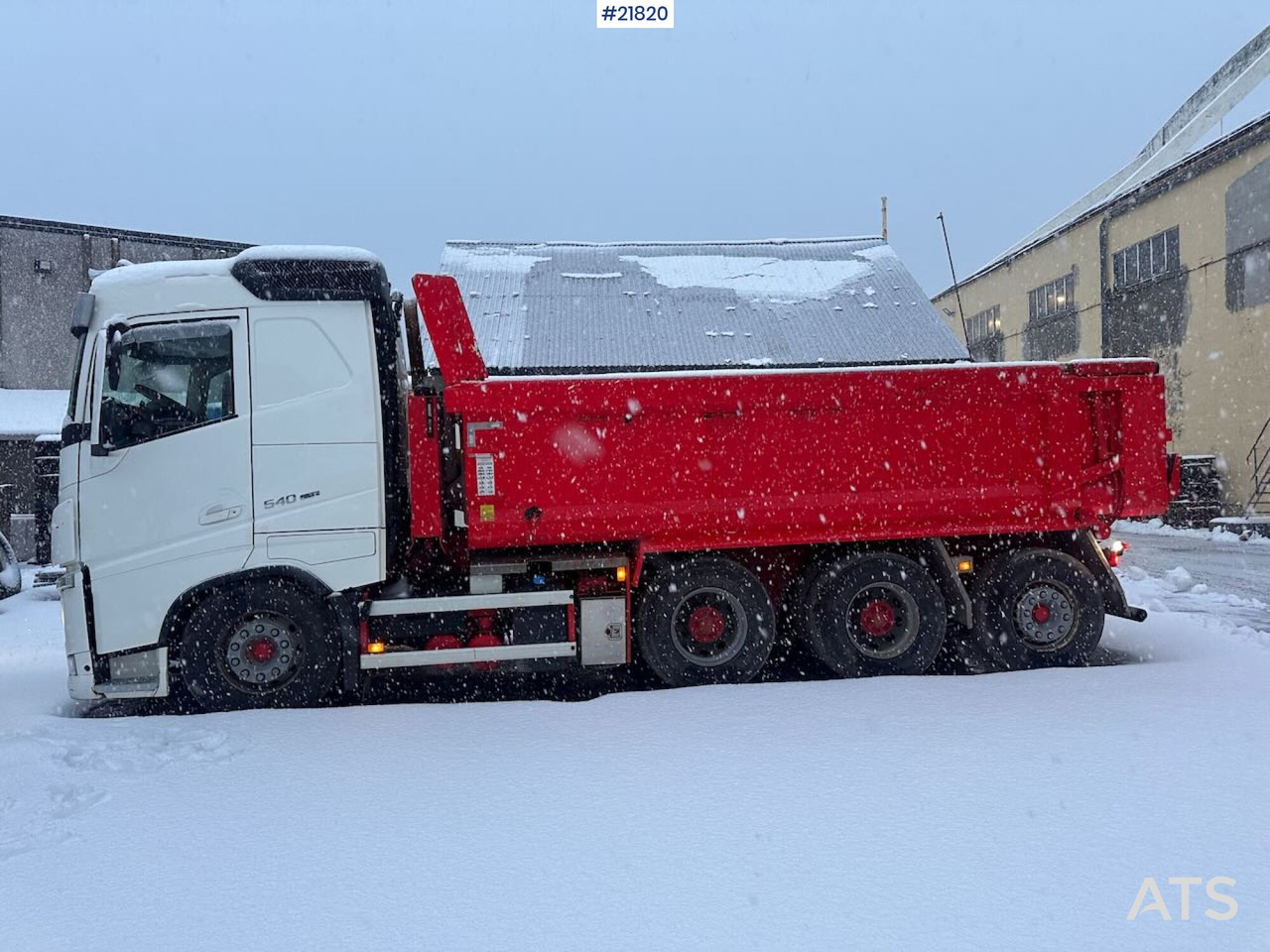 Volvo 2017 Volvo FH540 8x4 tippbil m/ ny dual clutch - Camion benne: photos 2 Volvo 2017 Volvo FH540 8x4 tippbil m/ ny dual clutch - Camion benne: photos 2