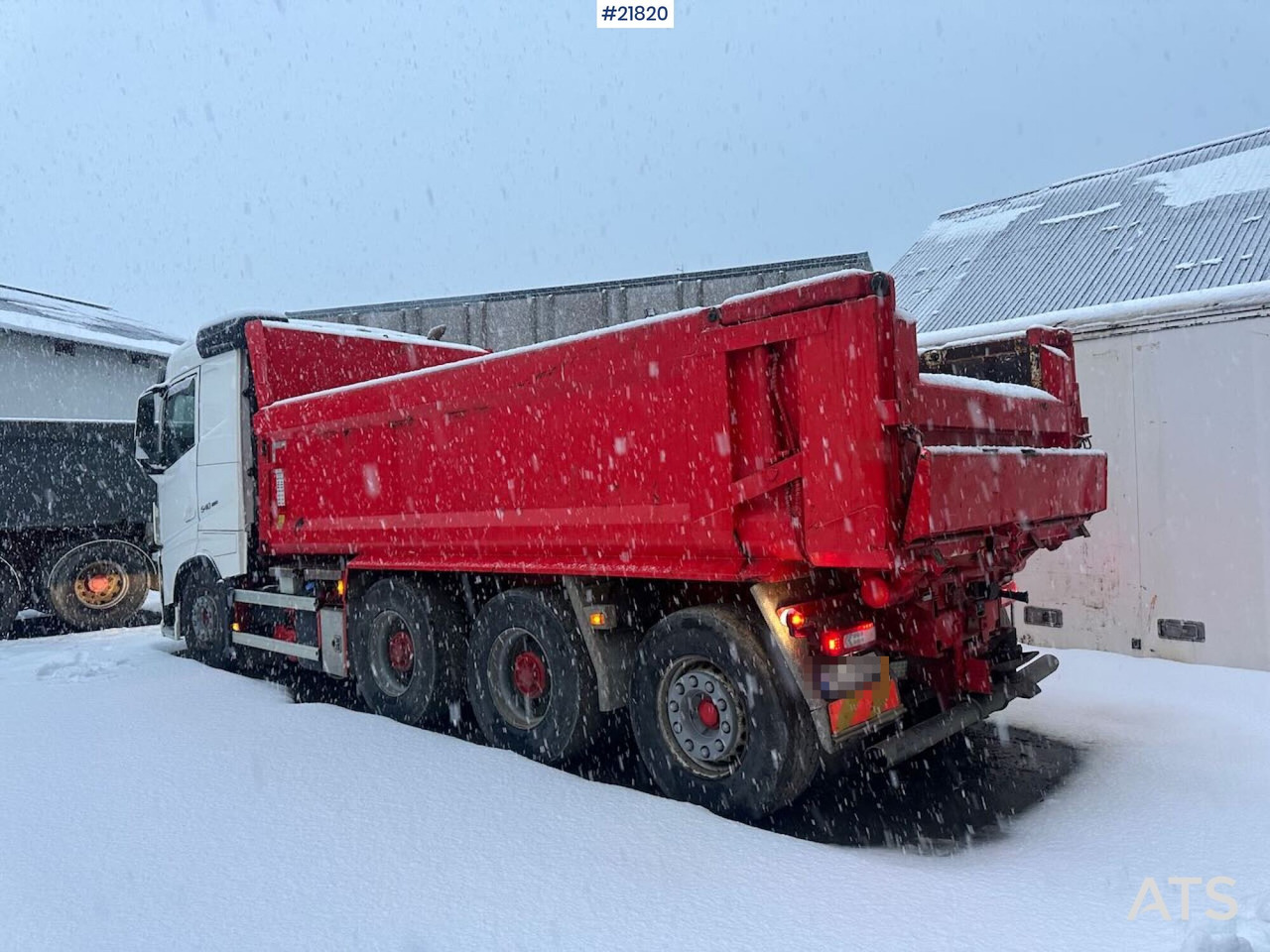 Volvo 2017 Volvo FH540 8x4 tippbil m/ ny dual clutch - Camion benne: photos 4 Volvo 2017 Volvo FH540 8x4 tippbil m/ ny dual clutch - Camion benne: photos 4