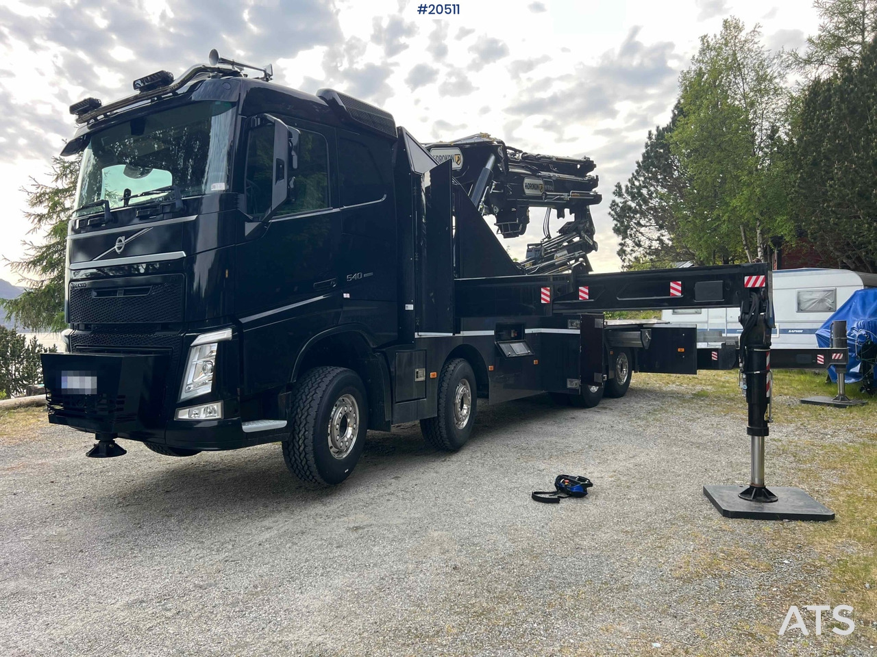 Volvo FH 540 8x2 Kranbil m/ 2021 165 t/m HIDROKON kran m/ jibb og vinsj og enn masse utstyr! SE VIDEO - Camion grue: photos 2 Volvo FH 540 8x2 Kranbil m/ 2021 165 t/m HIDROKON kran m/ jibb og vinsj og enn masse utstyr! SE VIDEO - Camion grue: photos 2