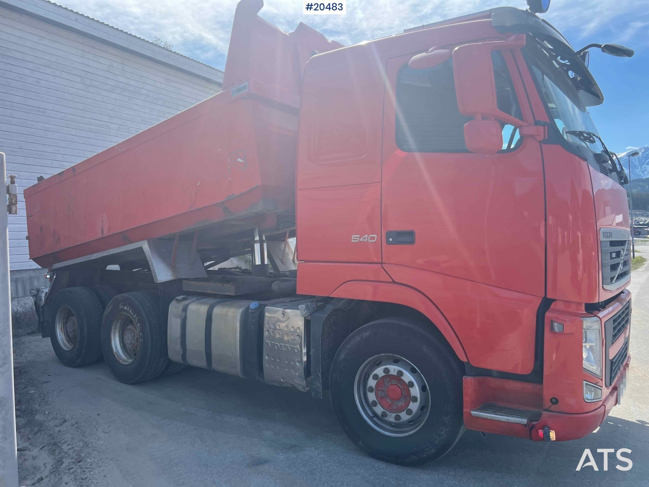 Camion benne Volvo FH13 540: photos 13