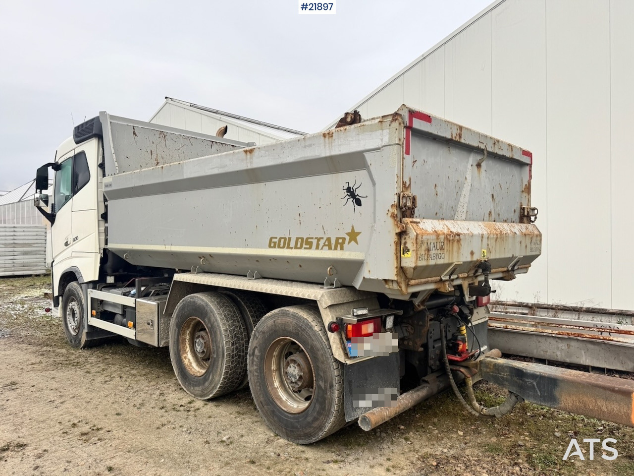 Volvo FH16 600 6x4 Tippbil. 280 000 km! SE VIDEO - Camion benne: photos 4 Volvo FH16 600 6x4 Tippbil. 280 000 km! SE VIDEO - Camion benne: photos 4