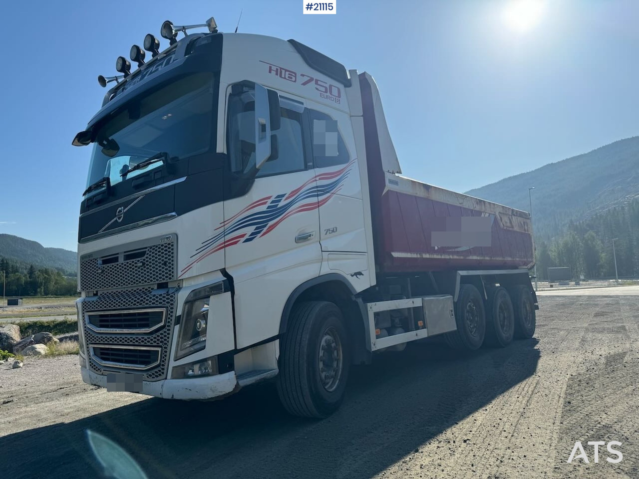 Volvo FH16 750 - Camion benne: photos 1 Volvo FH16 750 - Camion benne: photos 1