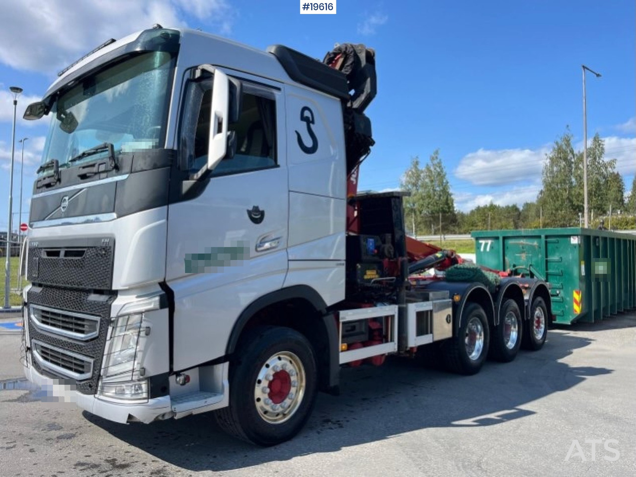 Volvo FH420 - Camion ampliroll, Camion grue: photos 1 Volvo FH420 - Camion ampliroll, Camion grue: photos 1
