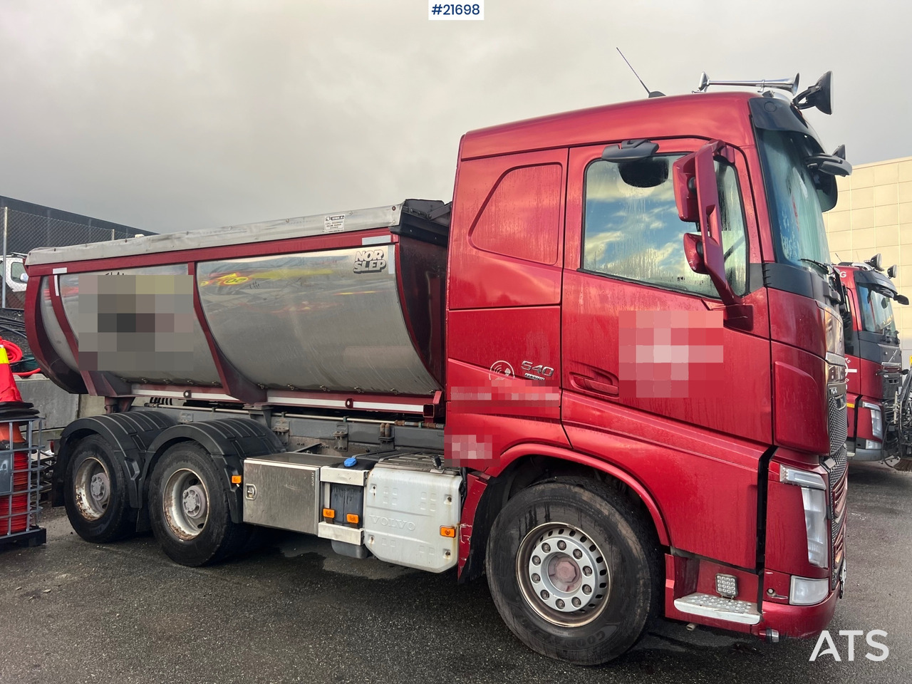 Volvo FH540 6x4 tippbil m/ asfaltkasse og tippkasse - Camion benne: photos 5 Volvo FH540 6x4 tippbil m/ asfaltkasse og tippkasse - Camion benne: photos 5