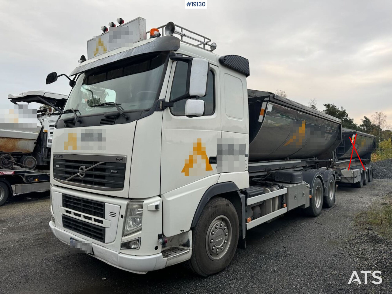 Volvo FH540 - Travaux routiers: photos 1 Volvo FH540 - Travaux routiers: photos 1