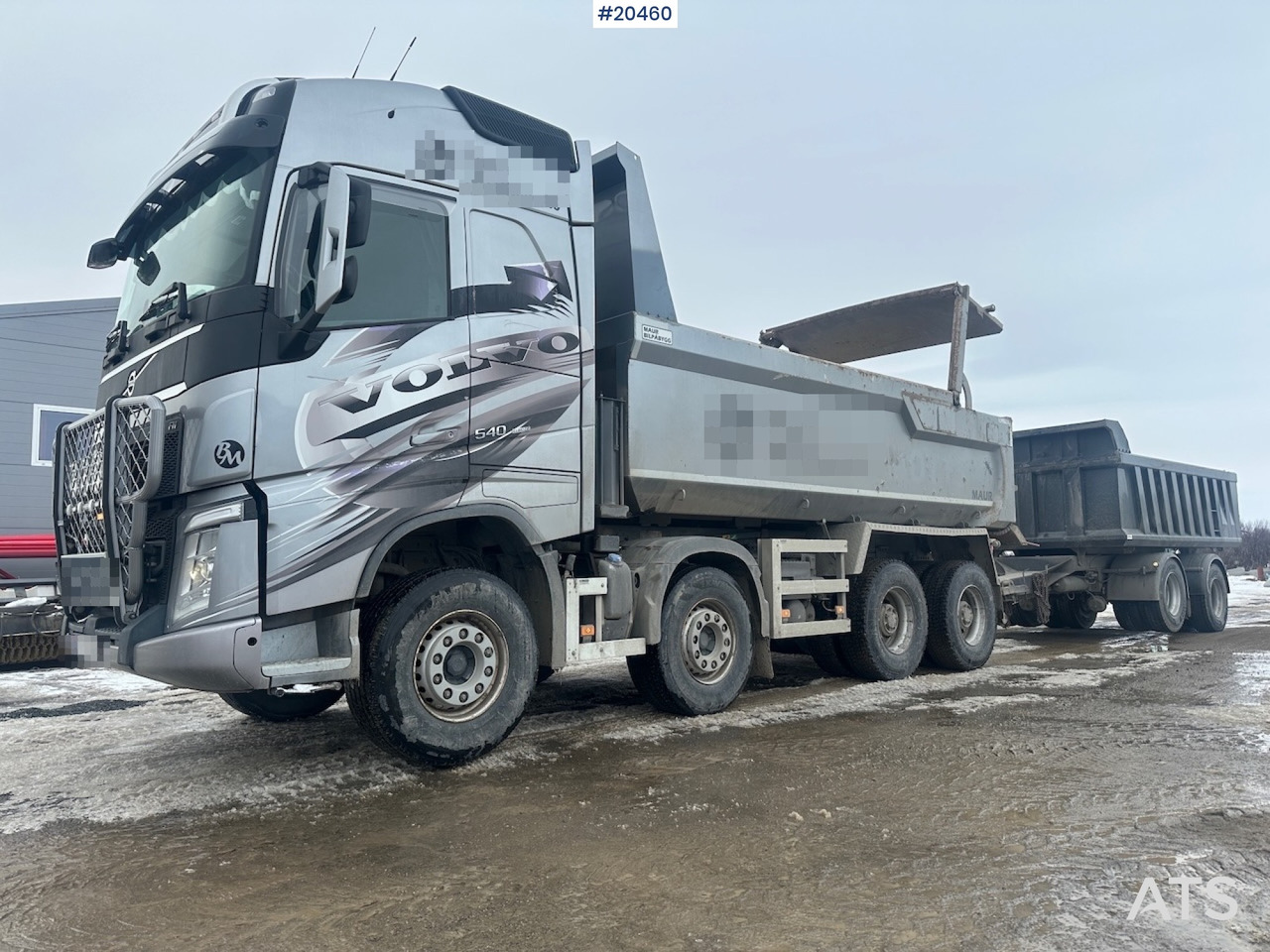 Volvo FH540 - Camion benne: photos 1 Volvo FH540 - Camion benne: photos 1