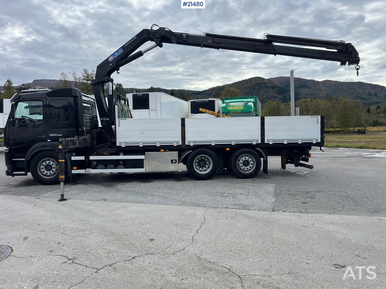 Volvo FM460 - Camion grue: photos 3 Volvo FM460 - Camion grue: photos 3