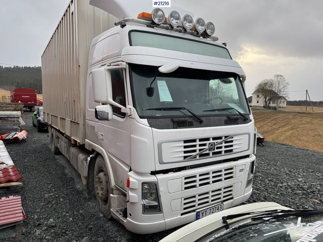 Camion fourgon Volvo FM9: photos 9 Camion fourgon Volvo FM9: photos 9