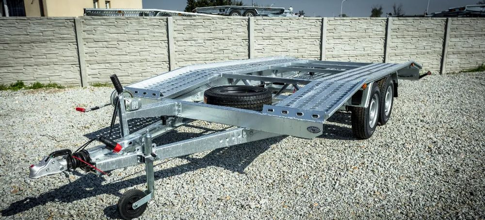 Remorque porte-voitures neuf Boro nowa LAWETA szwajcarka 4,50m!!: photos 1