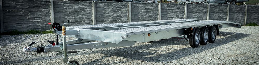 Niewiadów fabrycznie nowa LAWETA Indiana, bardzo solidna! 8,00m! - Remorque porte-voitures: photos 2 Niewiadów fabrycznie nowa LAWETA Indiana, bardzo solidna! 8,00m! - Remorque porte-voitures: photos 2