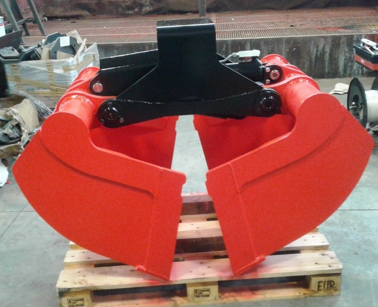 Clamshell bucket for digging BV-M 400 - Benne preneuse pour Grue auxiliaire: photos 2 Clamshell bucket for digging BV-M 400 - Benne preneuse pour Grue auxiliaire: photos 2