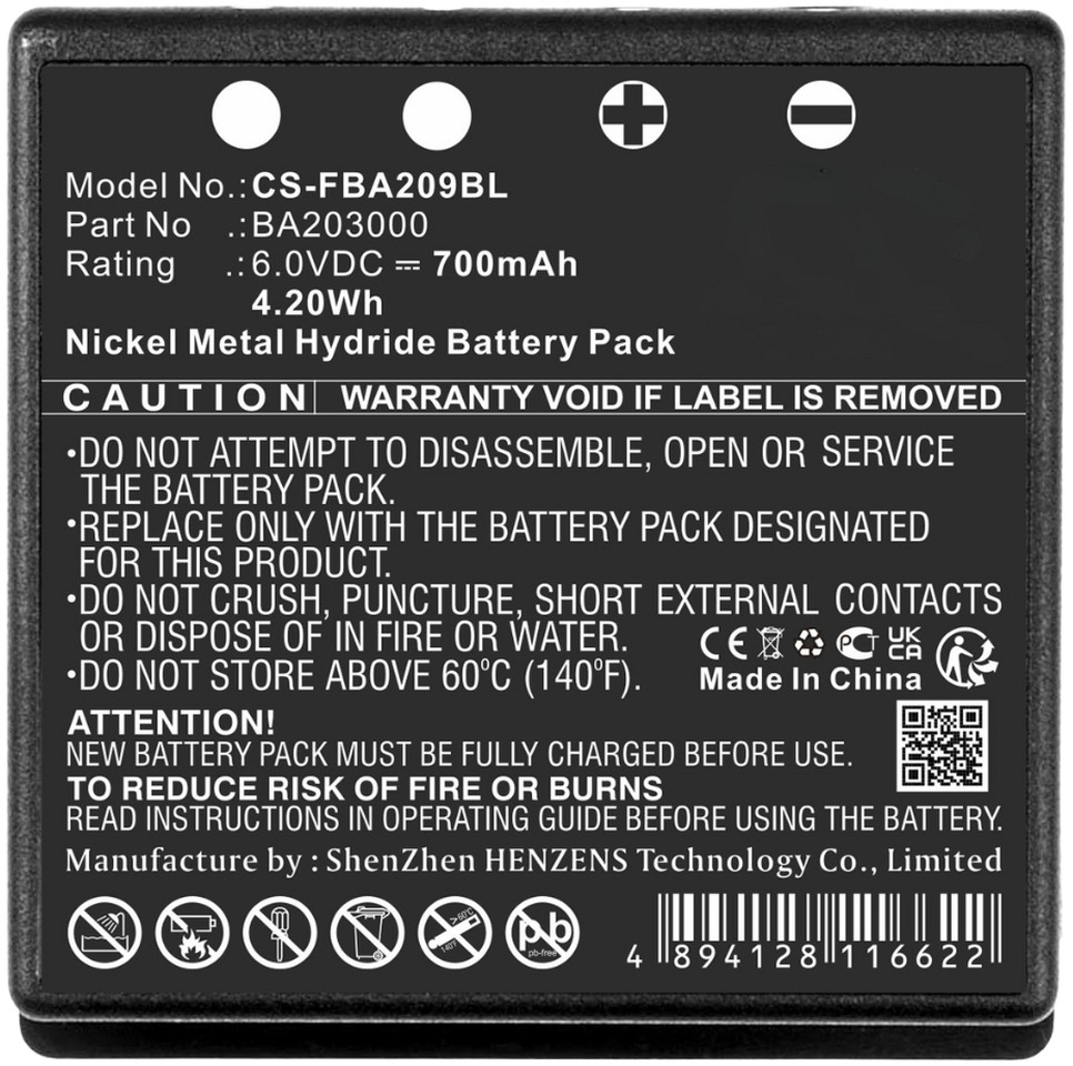 HBC compatible battery BA209000, BA209060, BA209061 - Accumulateur pour Grue auxiliaire: photos 5 HBC compatible battery BA209000, BA209060, BA209061 - Accumulateur pour Grue auxiliaire: photos 5