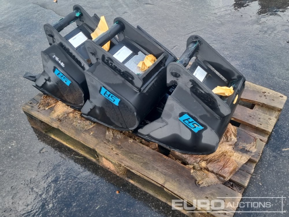 14" Digging Buckets to suit MS01 (3 of) - Godet: photos 4 14" Digging Buckets to suit MS01 (3 of) - Godet: photos 4
