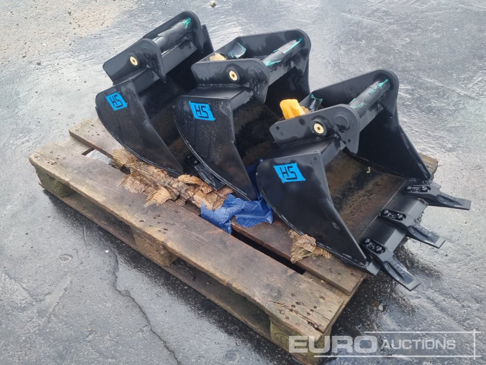 14" Digging Buckets to suit MS01 (3 of) - Godet: photos 2 14" Digging Buckets to suit MS01 (3 of) - Godet: photos 2
