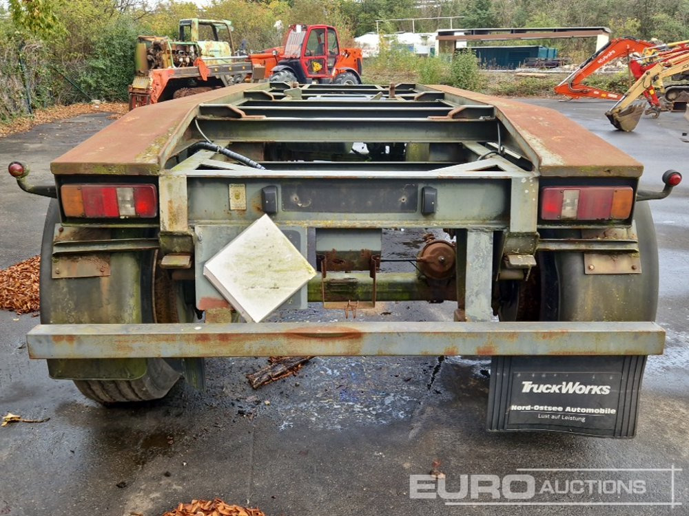 1992 RCA1850-65HE Twin Axle Container Trailer, max.18000 kg (German Reg. Docs. Available) - Remorque ampliroll/ Multibenne: photos 4 1992 RCA1850-65HE Twin Axle Container Trailer, max.18000 kg (German Reg. Docs. Available) - Remorque ampliroll/ Multibenne: photos 4