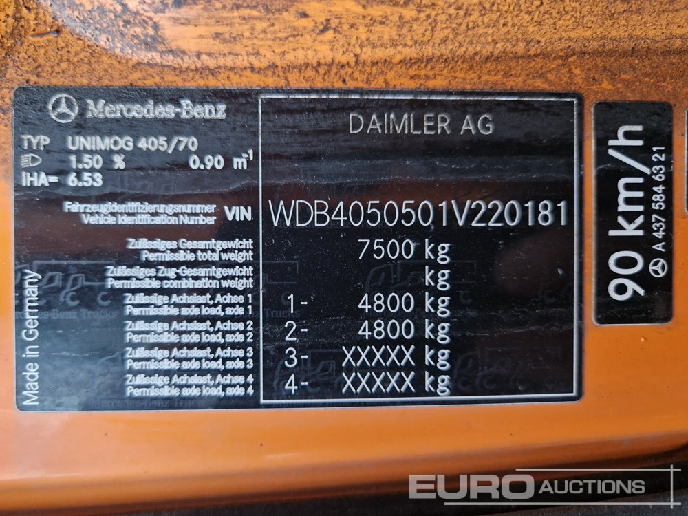 Quadricycle 2009 Mercedes Benz U20: photos 41