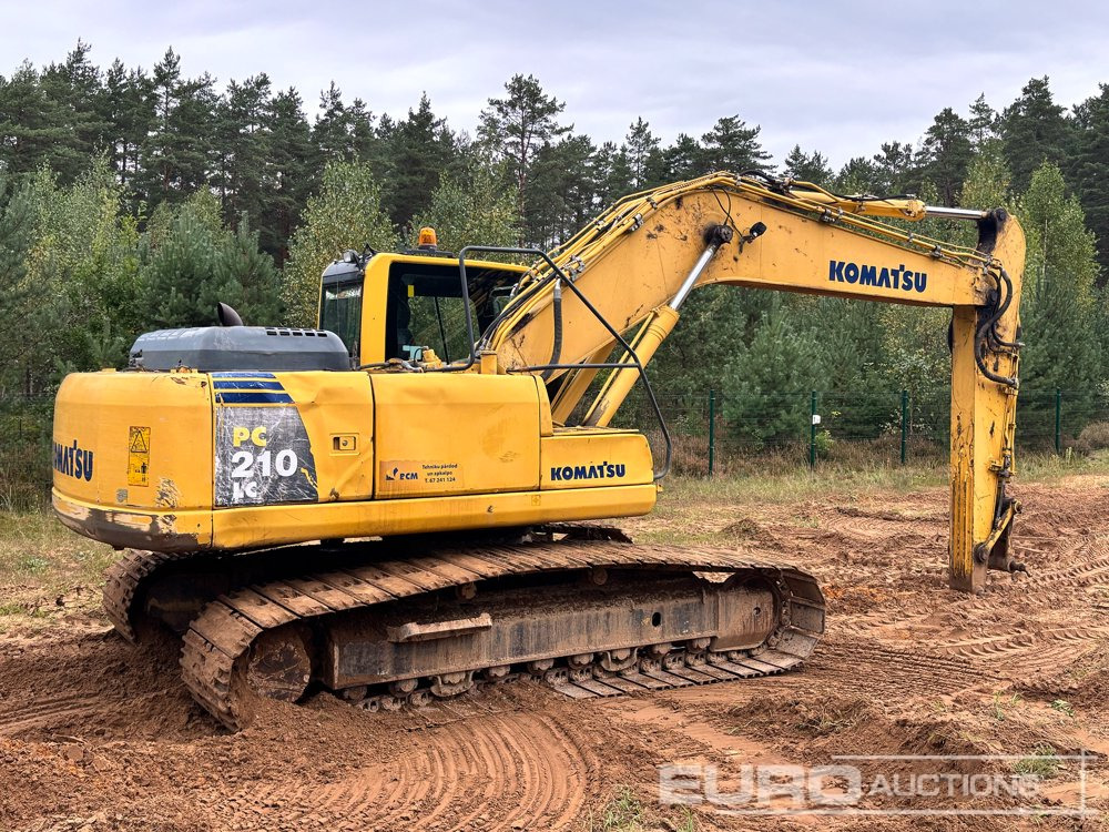 2012 Komatsu PC210LC-8 - Pelle sur chenille: photos 5 2012 Komatsu PC210LC-8 - Pelle sur chenille: photos 5
