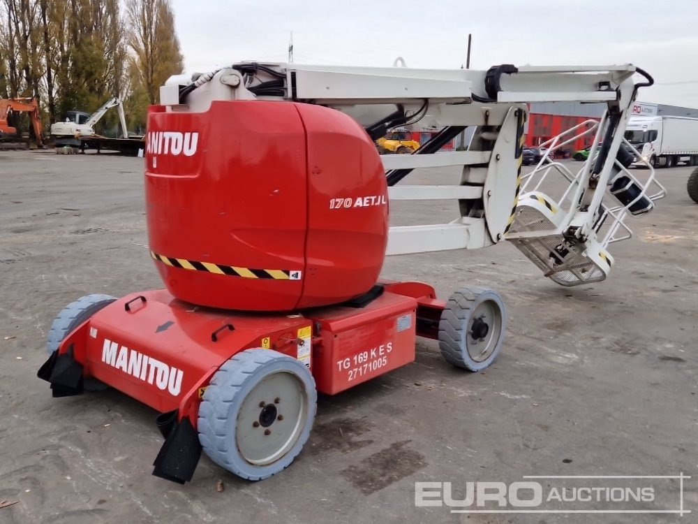 2012 Manitou 170 AETJ Articulated Boom Lift, 16.9m Working Height, 200kg Platform Capacity - Nacelle: photos 5 2012 Manitou 170 AETJ Articulated Boom Lift, 16.9m Working Height, 200kg Platform Capacity - Nacelle: photos 5