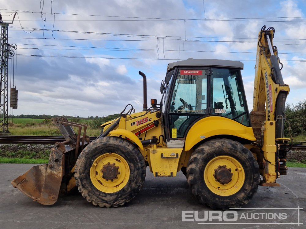 2012 New Holland B115C - Tractopelle: photos 2 2012 New Holland B115C - Tractopelle: photos 2