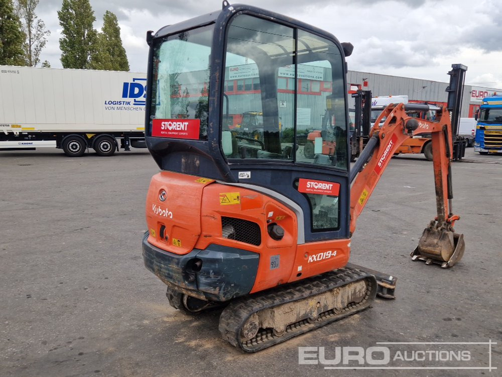 2013 Kubota KX019-4 - Mini pelle: photos 5 2013 Kubota KX019-4 - Mini pelle: photos 5