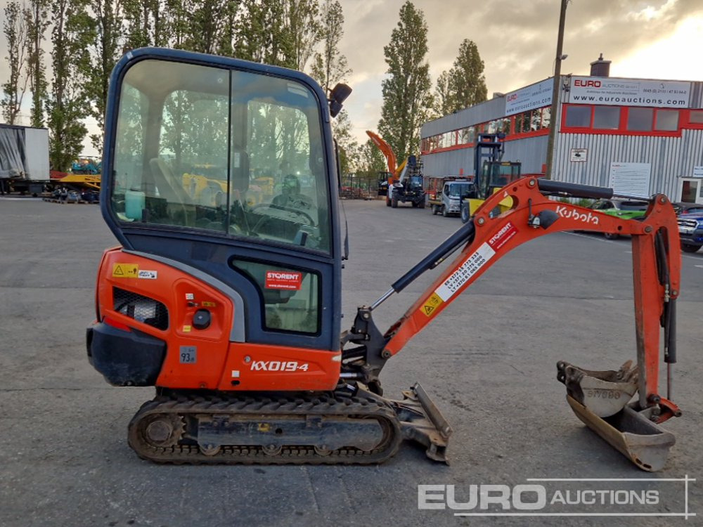 Mini pelle 2014 Kubota KX019-4: photos 6