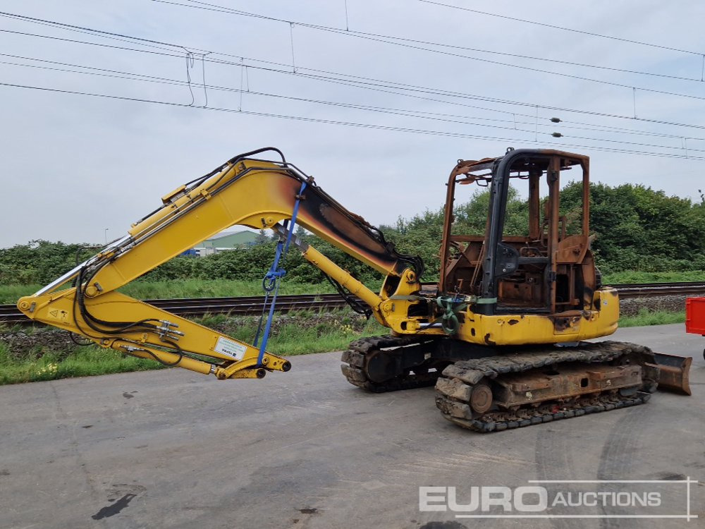 2015 Komatsu PC80MR-5 - Mini pelle: photos 1 2015 Komatsu PC80MR-5 - Mini pelle: photos 1