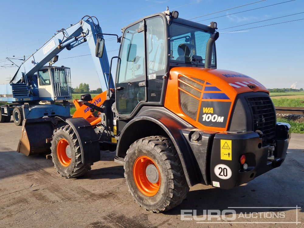 2015 Komatsu WA100M-7 - Chargeuse sur pneus: photos 3 2015 Komatsu WA100M-7 - Chargeuse sur pneus: photos 3