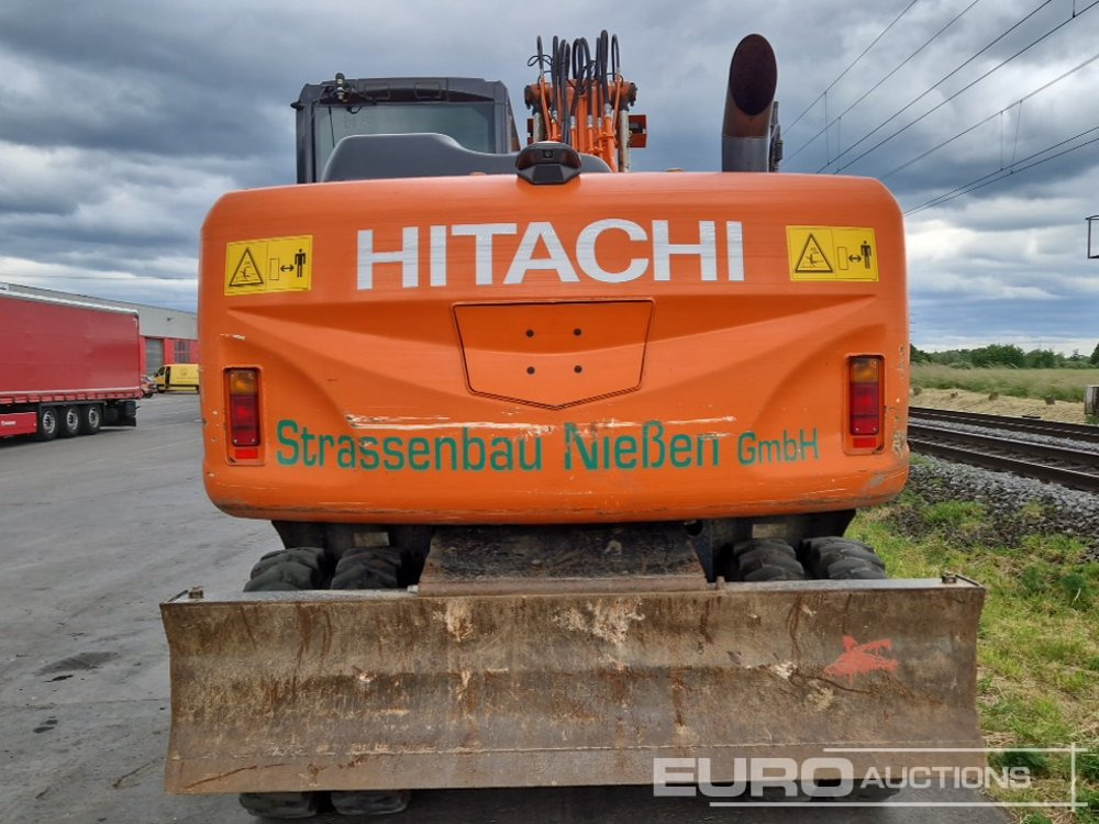 2016 Hitachi ZX140W-5 - Pelle sur pneus: photos 4 2016 Hitachi ZX140W-5 - Pelle sur pneus: photos 4