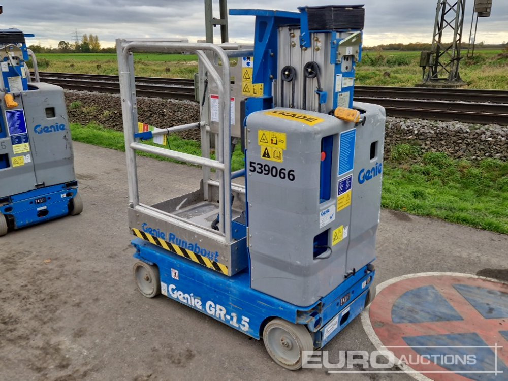 2017 Genie GR-15 - Nacelle à mât vertical: photos 3 2017 Genie GR-15 - Nacelle à mât vertical: photos 3